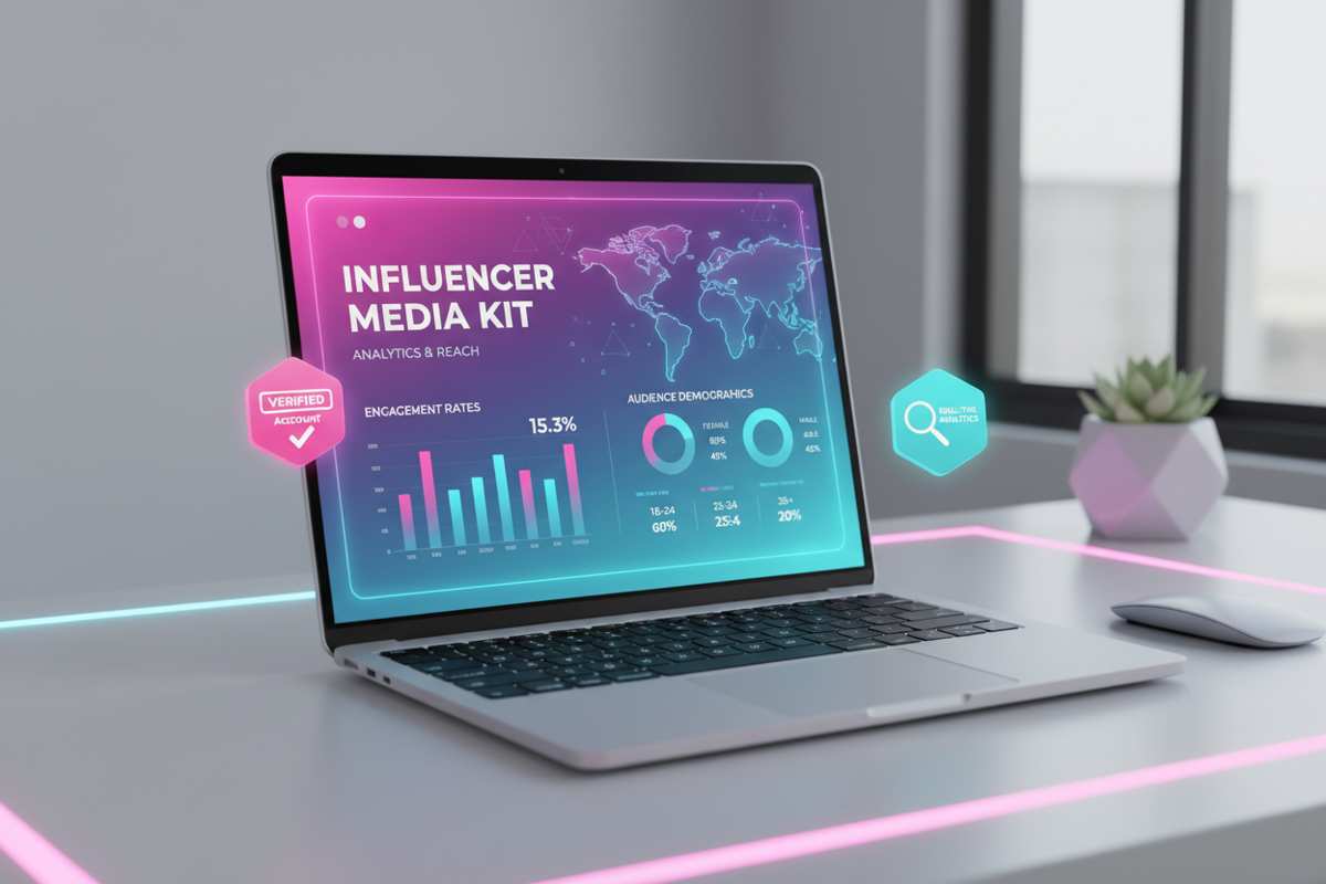 How to Create a Professional Media Kit for TikTok Influencers