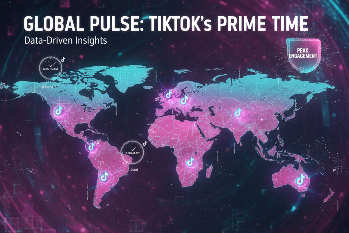 The Best Time to Post on TikTok in 2026 (Global Timezone Map)