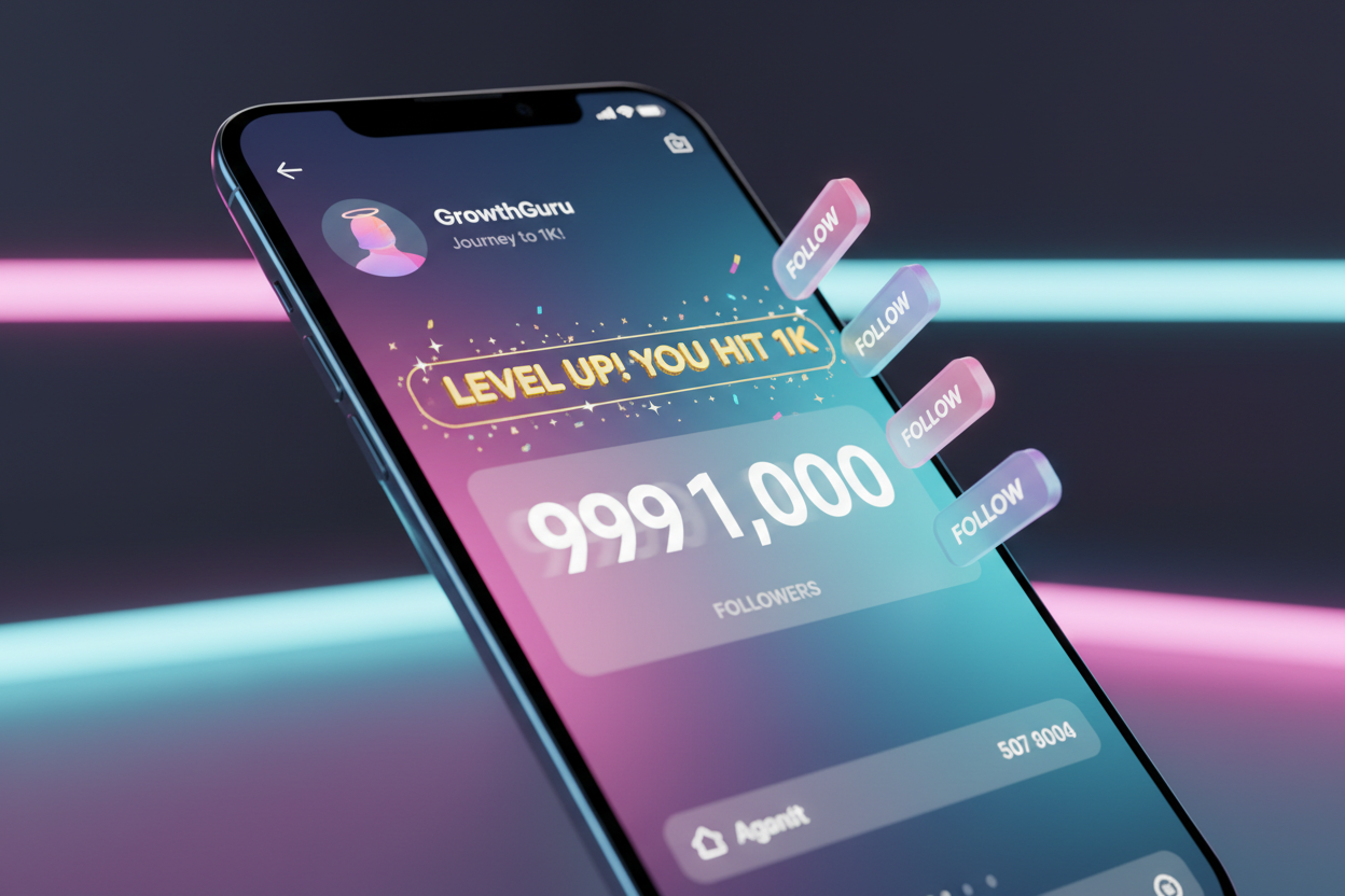 How to Get Your First 1,000 Followers on TikTok in 7 Days